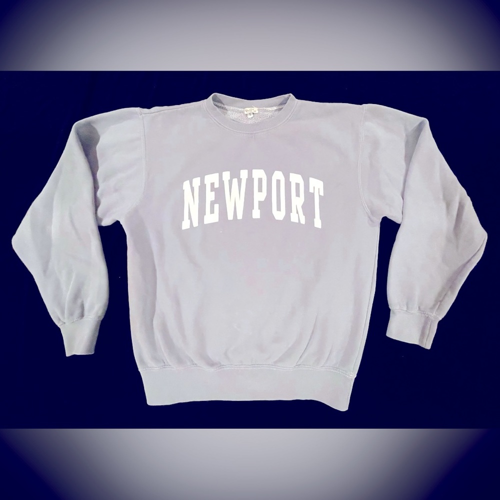 brandy melville newport beach sweatshirt